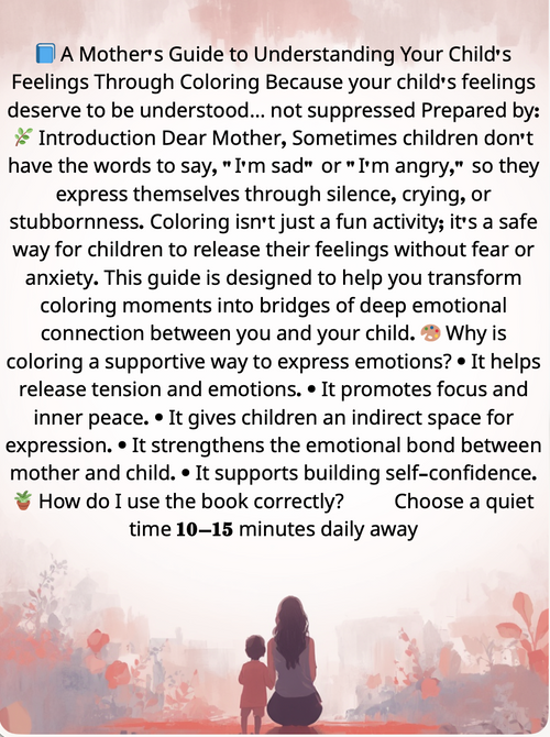 My Feelings' Colors - Children's Book