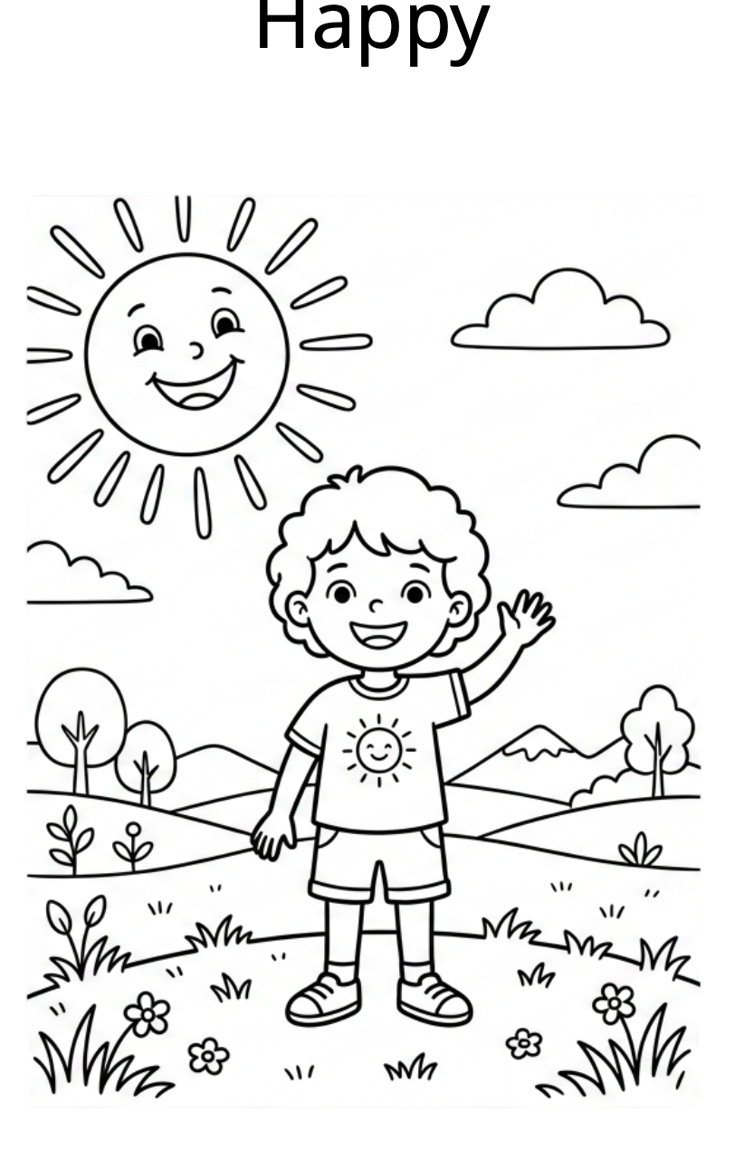 My Feelings' Colors - Children's Book